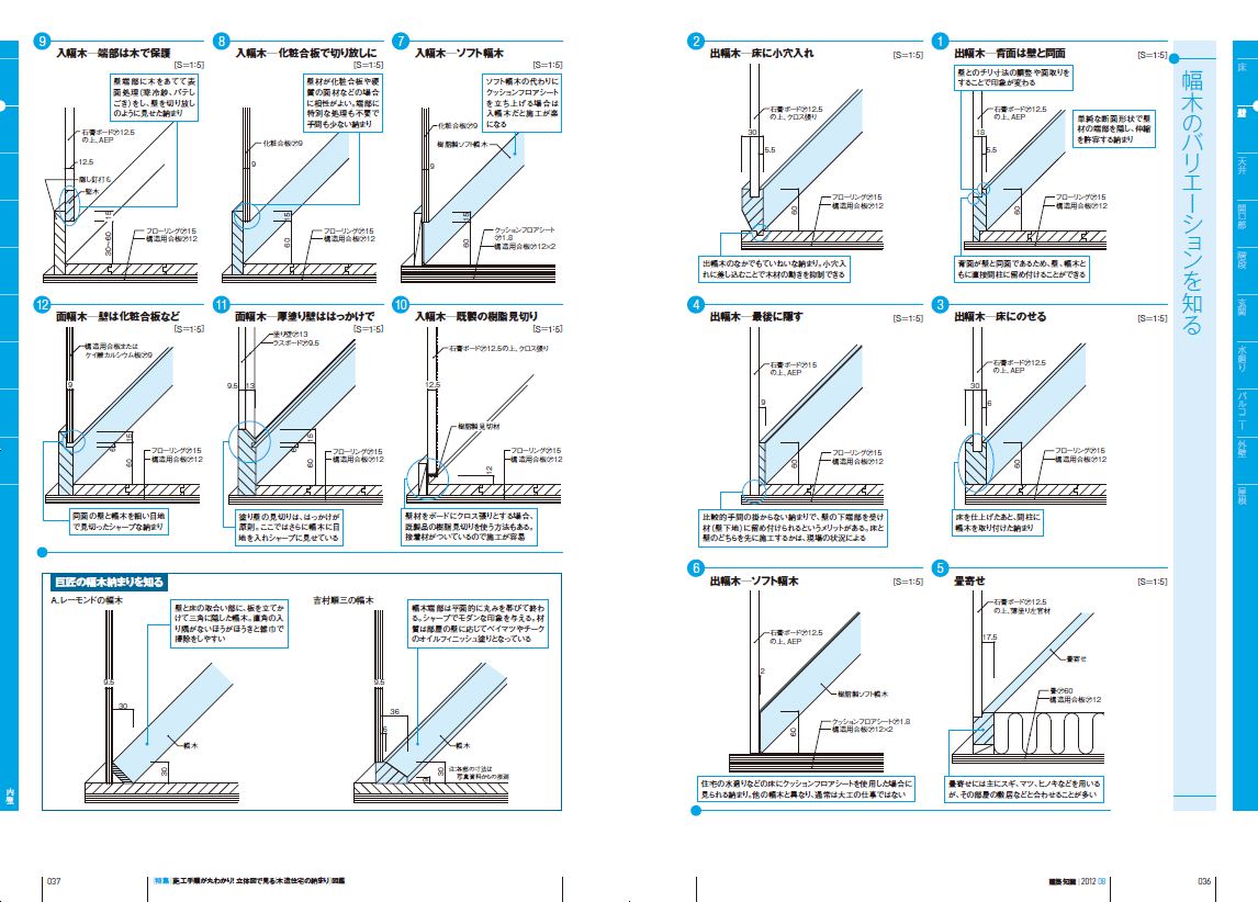 X Knowledge 建築知識 12 08 立体図で見る 木造住宅の納まり 図鑑