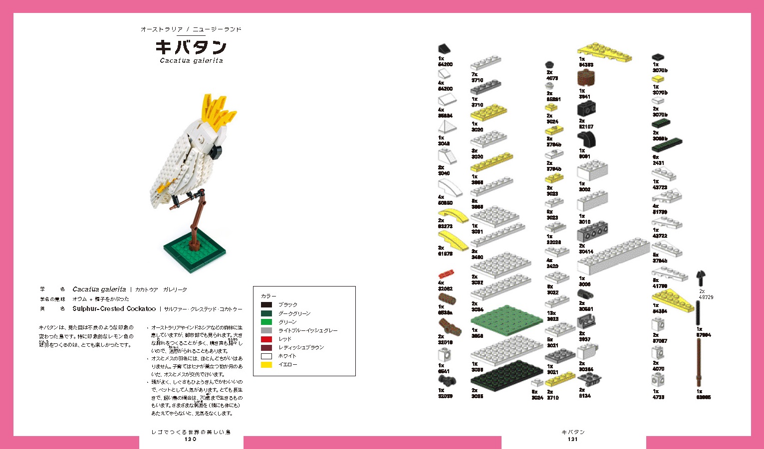 X-Knowledge | レゴでつくる世界の美しい鳥