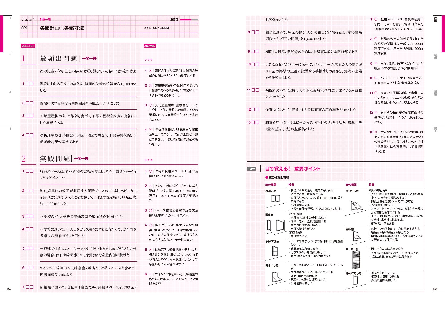 X-Knowledge | ラクラク突破の2級建築士スピード学習帳2023